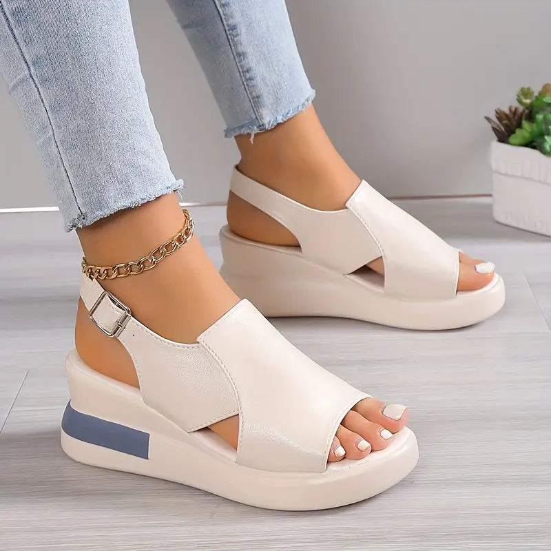 Stilla | Wedge Sandaler
