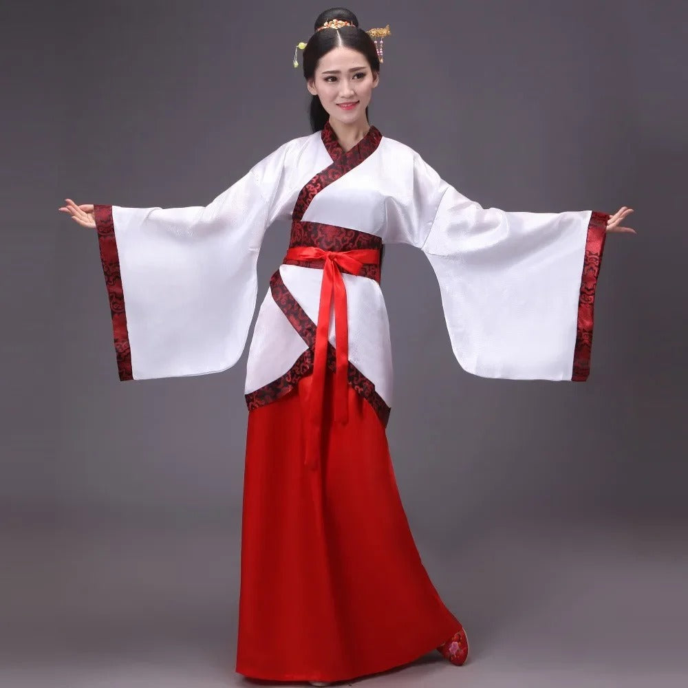 Stilla | Elegant Traditionel Hanfu Kjole til Kvinder