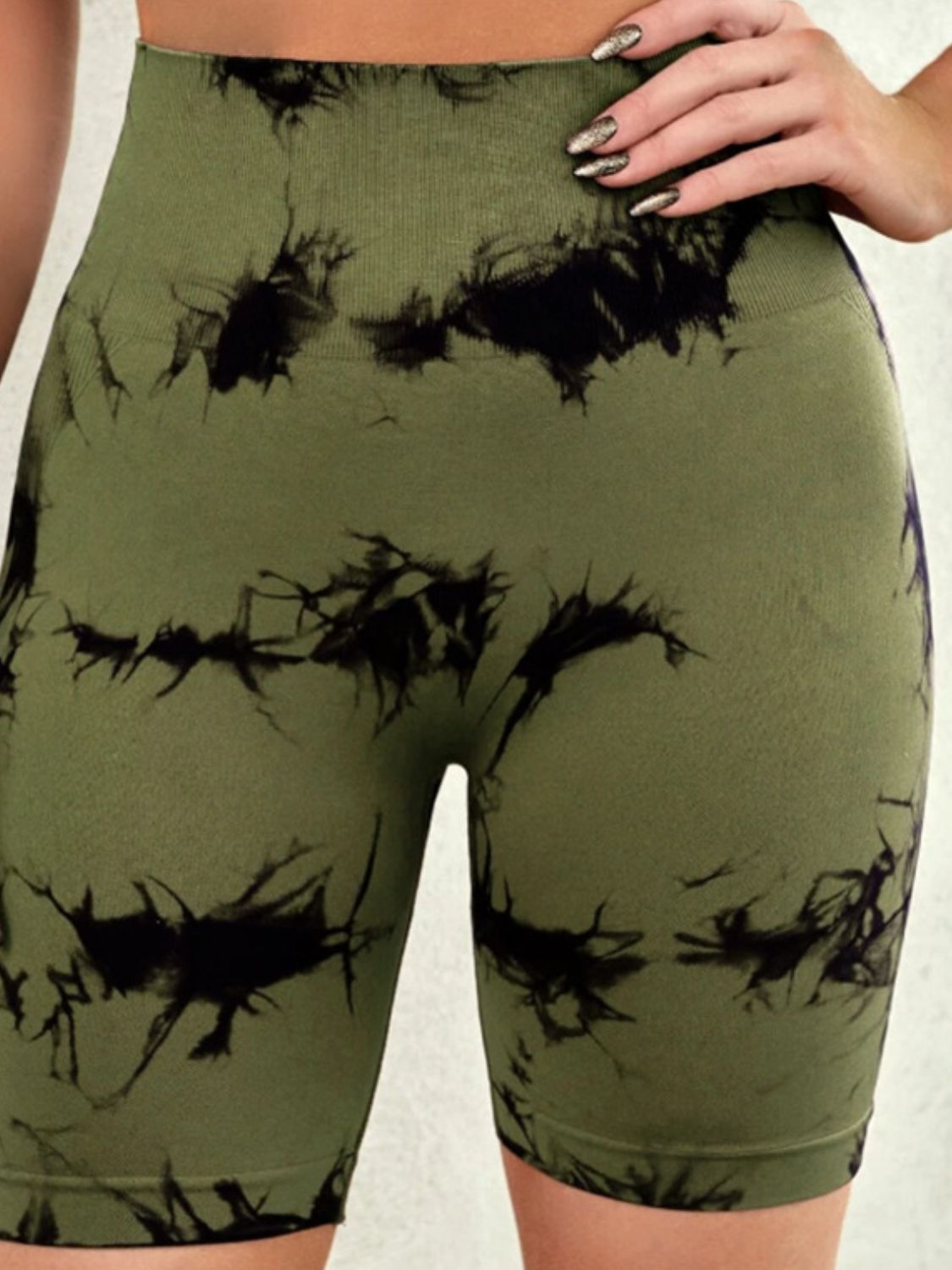 Stilla | Dye Høj Talje Active Shorts