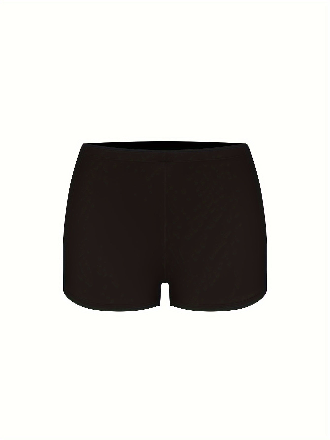 Stilla | Tankini Med Panterprint 2 Delt, Halsudskæring Til Midten Af Halsen, Nederdel Og Boxer Shorts