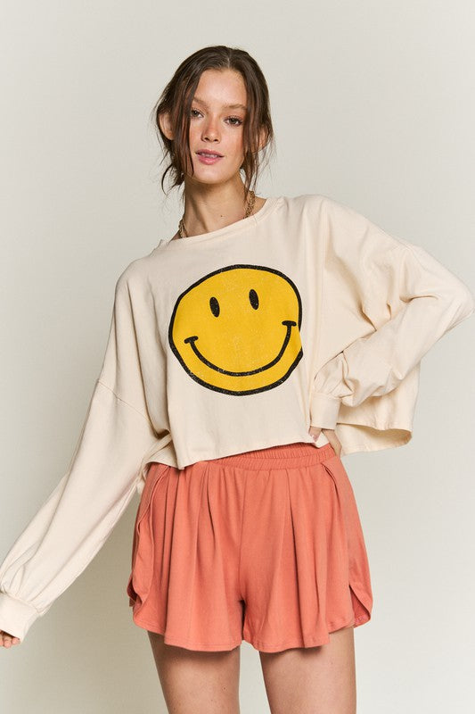 Stilla | Face Lange Ærme Crop Top