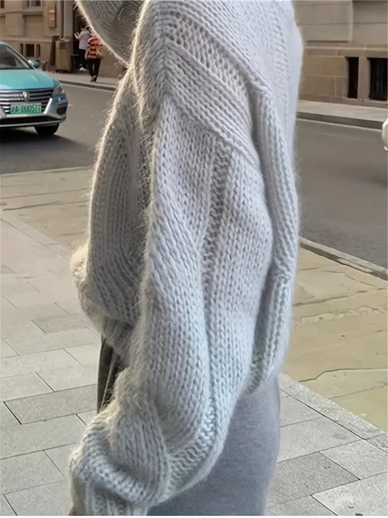 Stilla | Pullover Af Tykt Strik