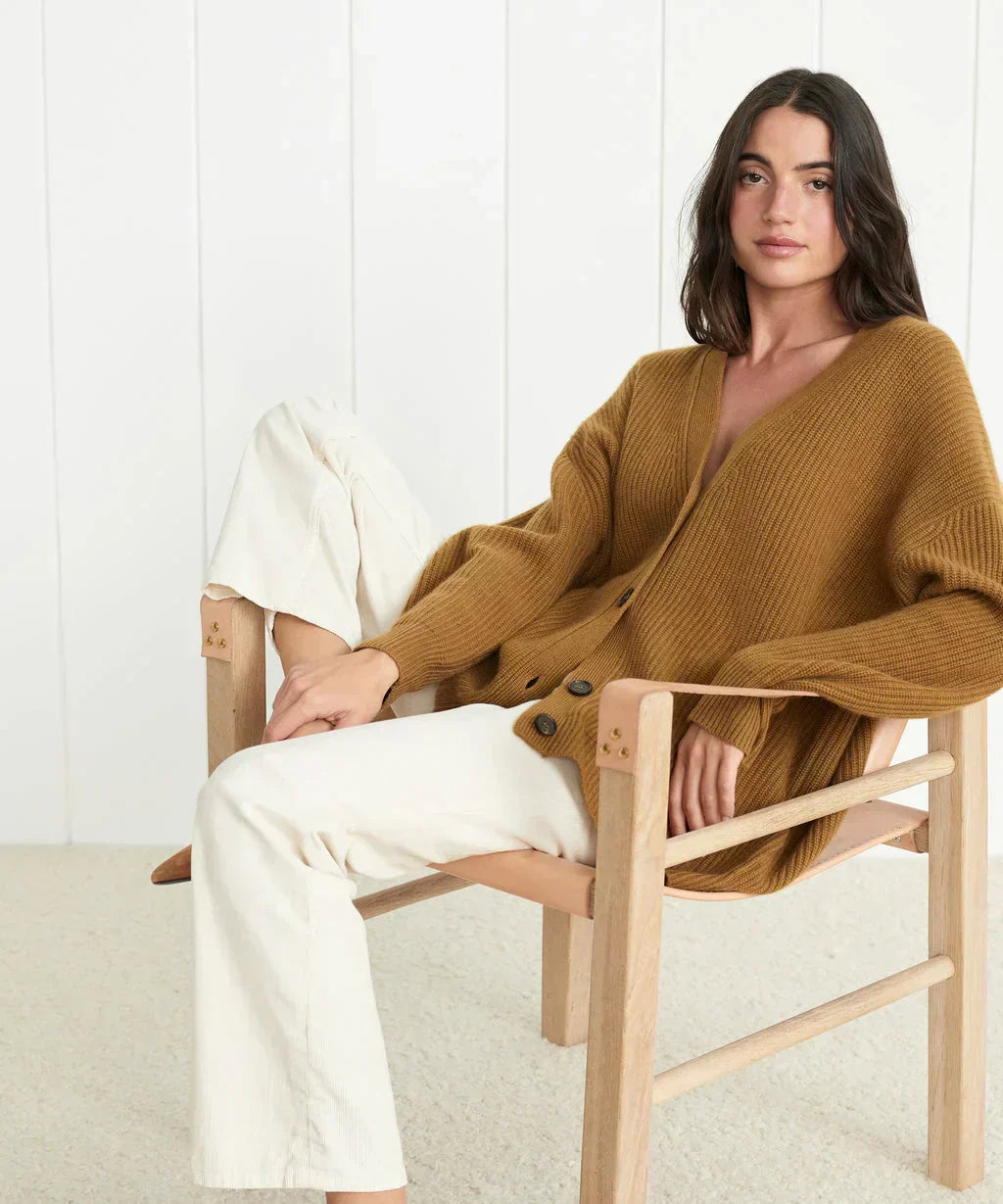 Stilla | Komfort Og Elegance Lang Cardigan