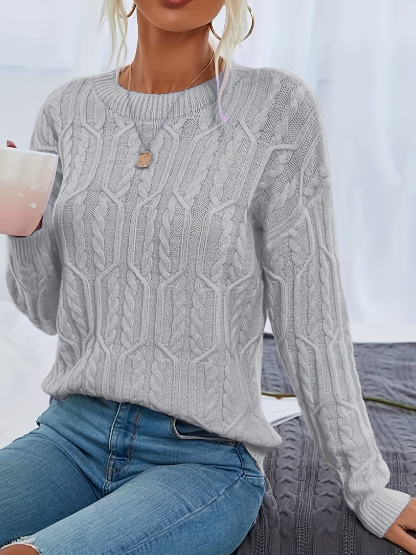 Stilla | Afslappet Strikket Jumper til Damer