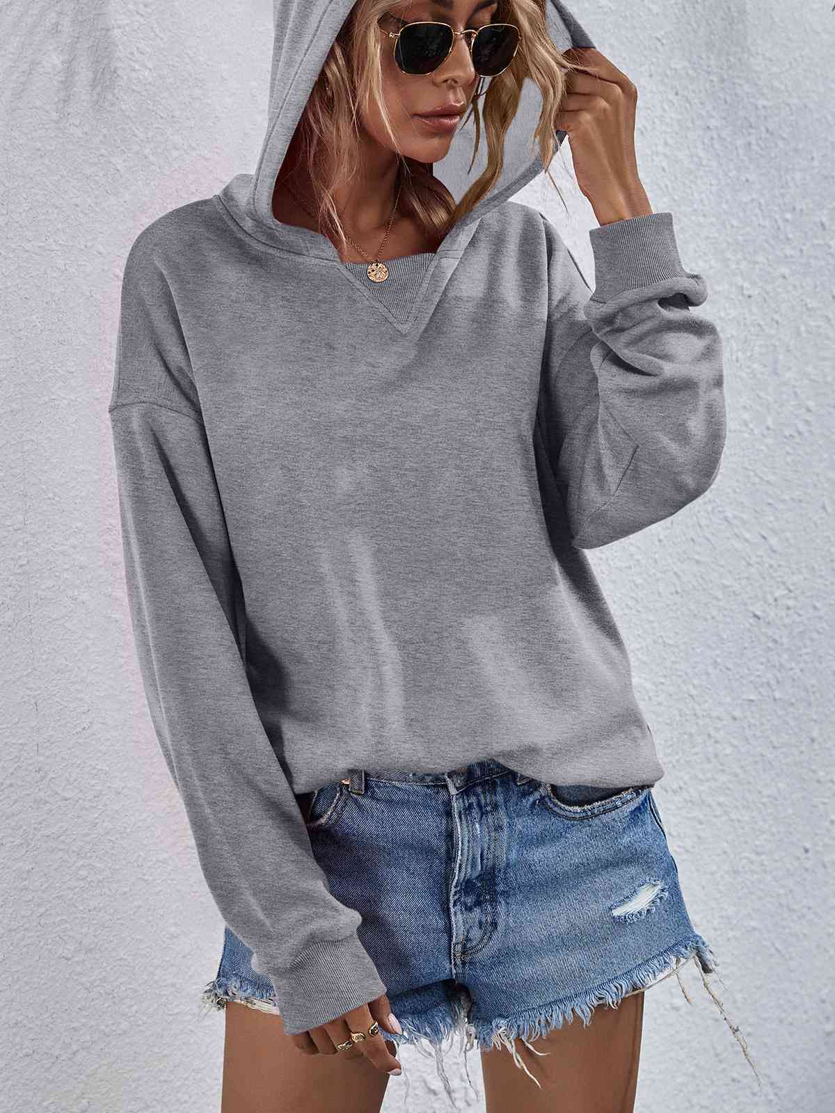 Stilla | Skulderskæring Hoodie