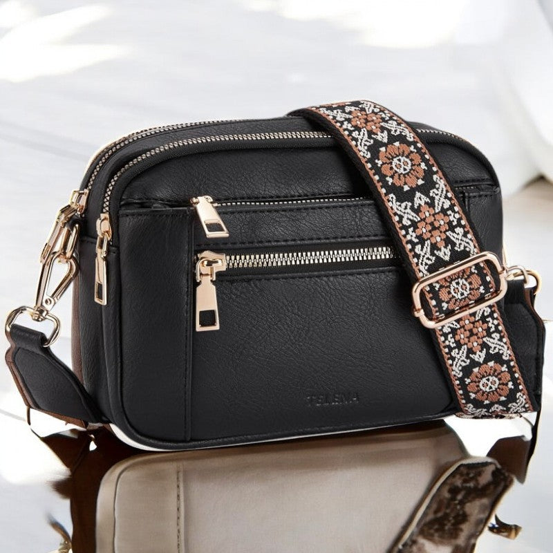 Stilla | Blumen Strop Crossbody Taske