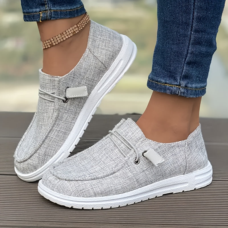 Stilla | Sommer Loafers Til Damer Letvægts Slip on Sko Med Franser Og En Behagelig Sål