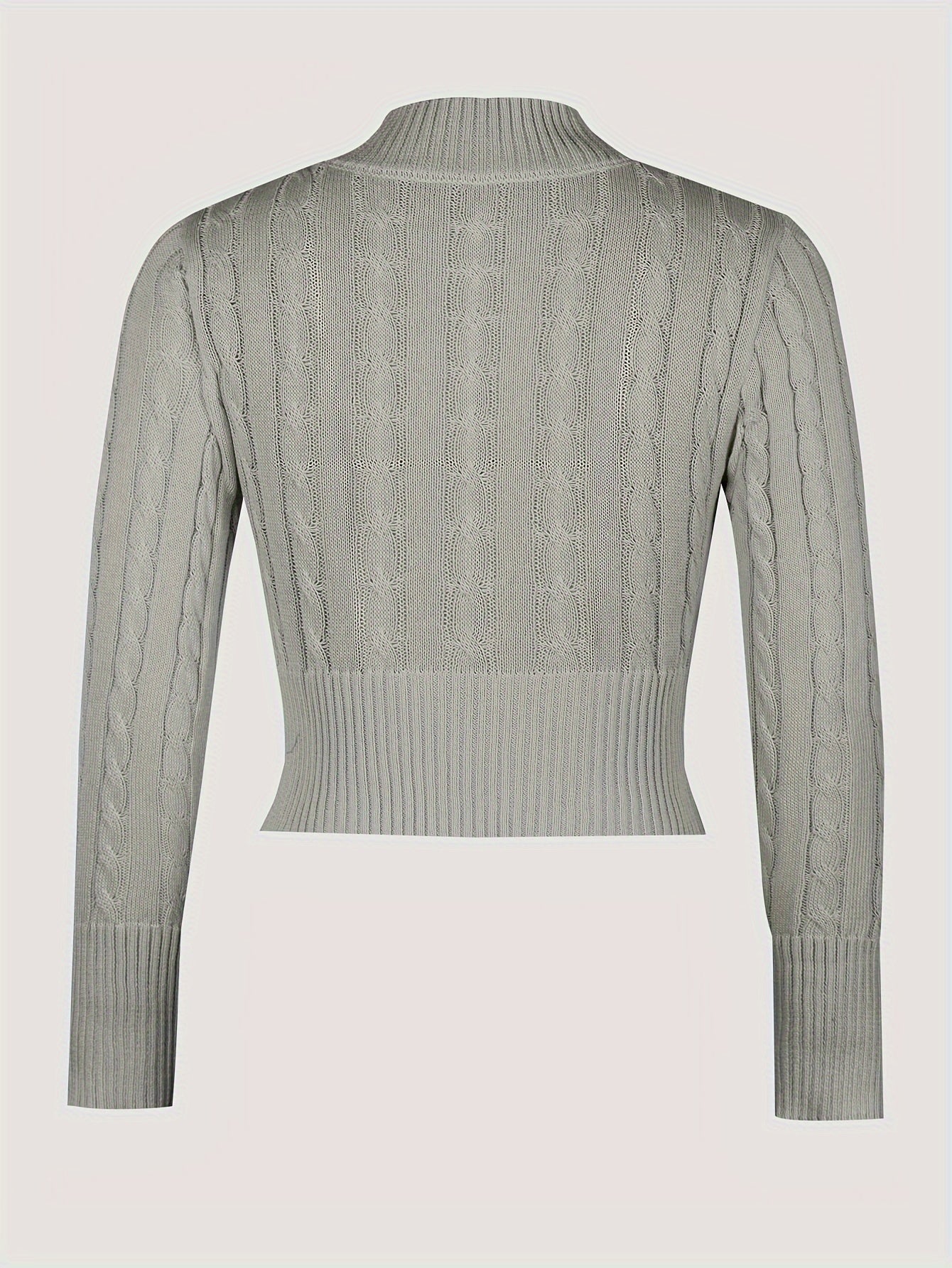 Stilla | Kort sweater og slim med tvistet tryk