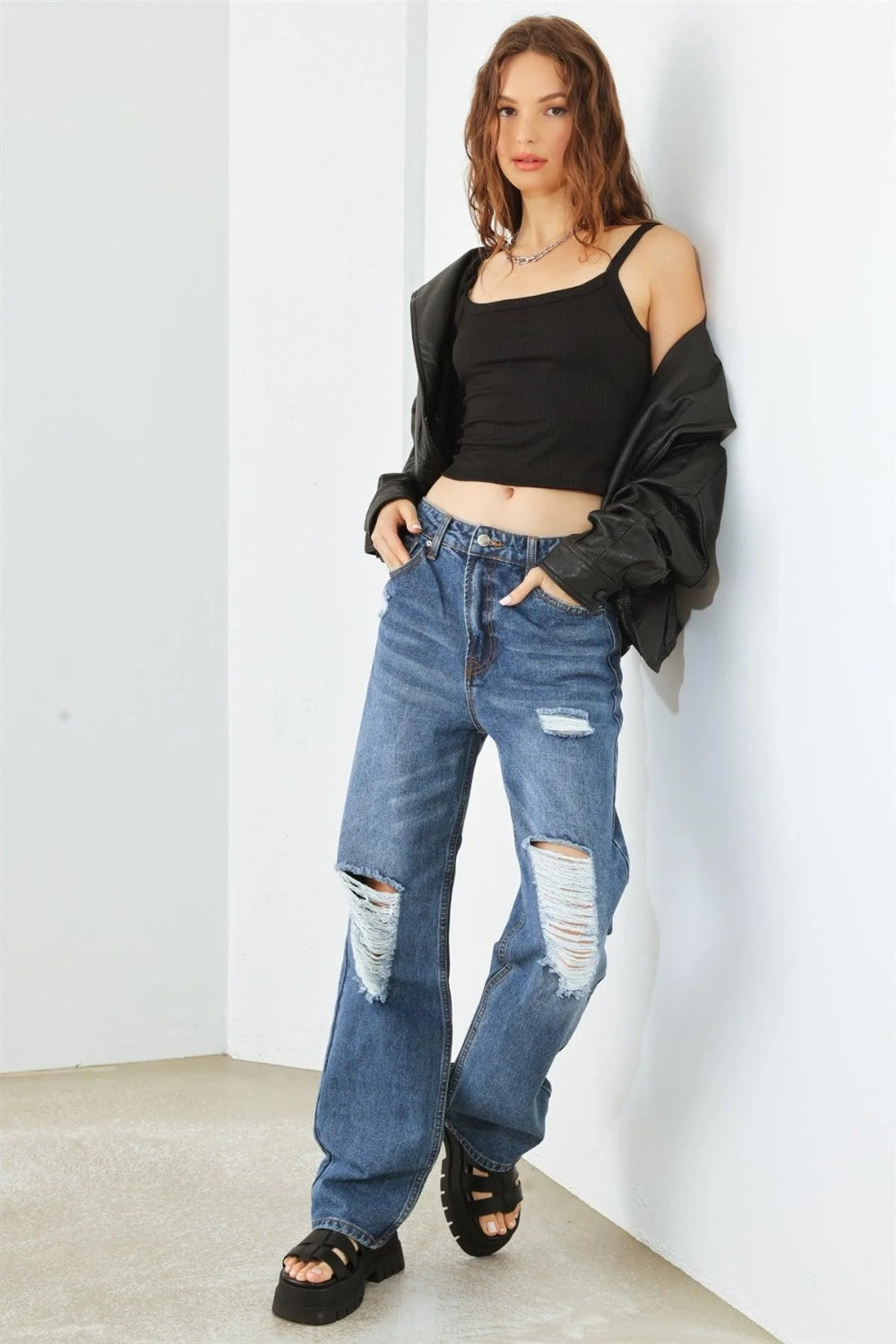 Stilla | KOLLEKTION Slidte Høj Talje Jeans