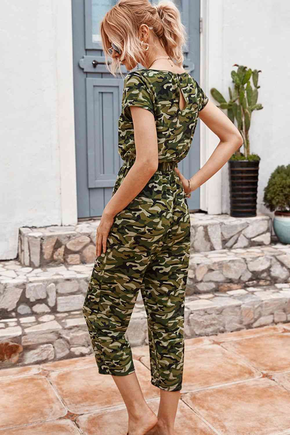 Stilla | Snoretræk Crop Leg Jumpsuit