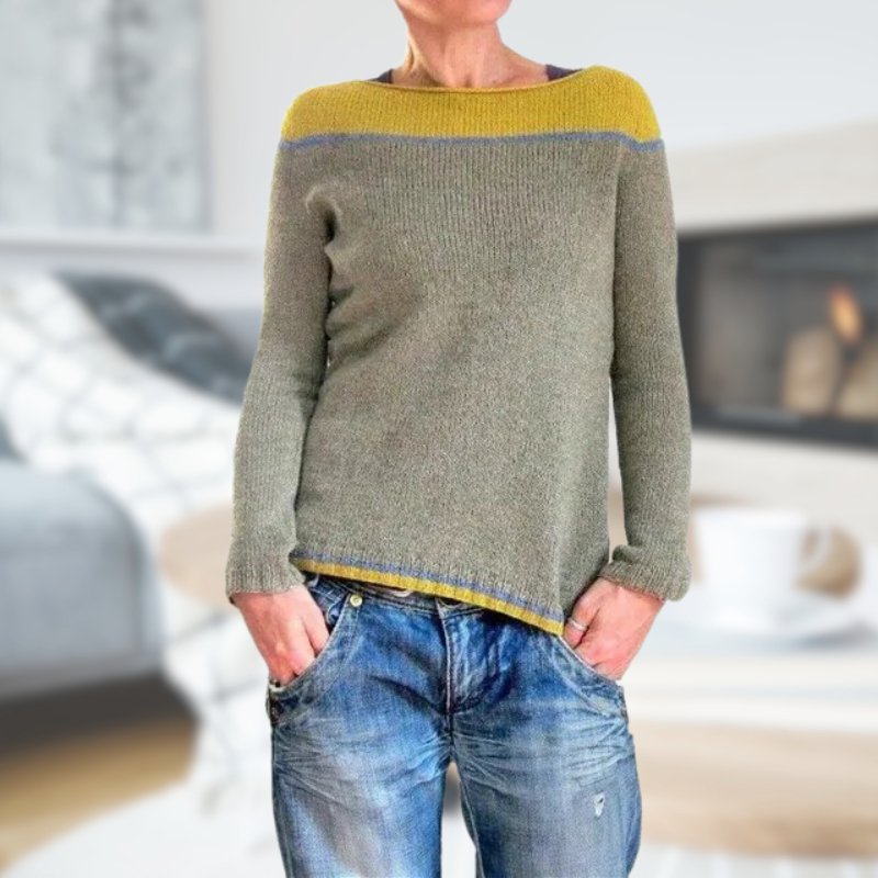 Elegant komfortabel trøje: Elegant løs trøje