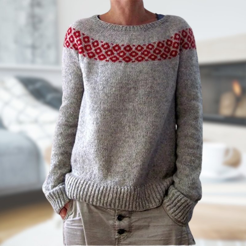 Elegant komfortabel trøje: Elegant løs trøje