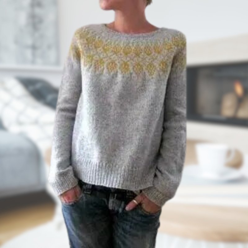 Elegant komfortabel trøje: Elegant løs trøje