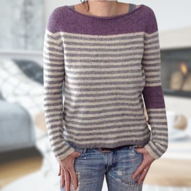 Elegant komfortabel trøje: Elegant løs trøje