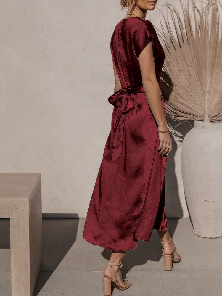 Stilla | Elegant Kjole Med Flot Drapering Til En Sofistikeret Stil