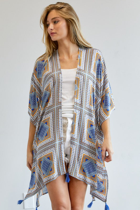 Stilla | Kortærmet Loose Kimono