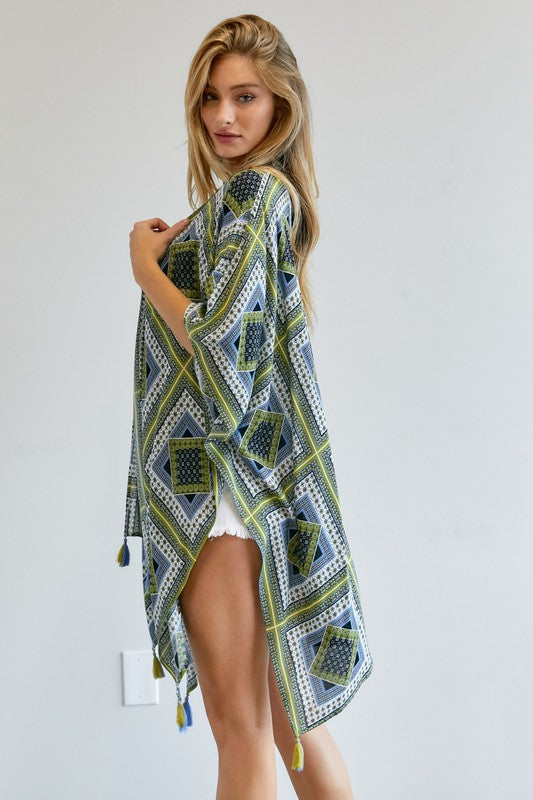 Stilla | Kortærmet Loose Kimono