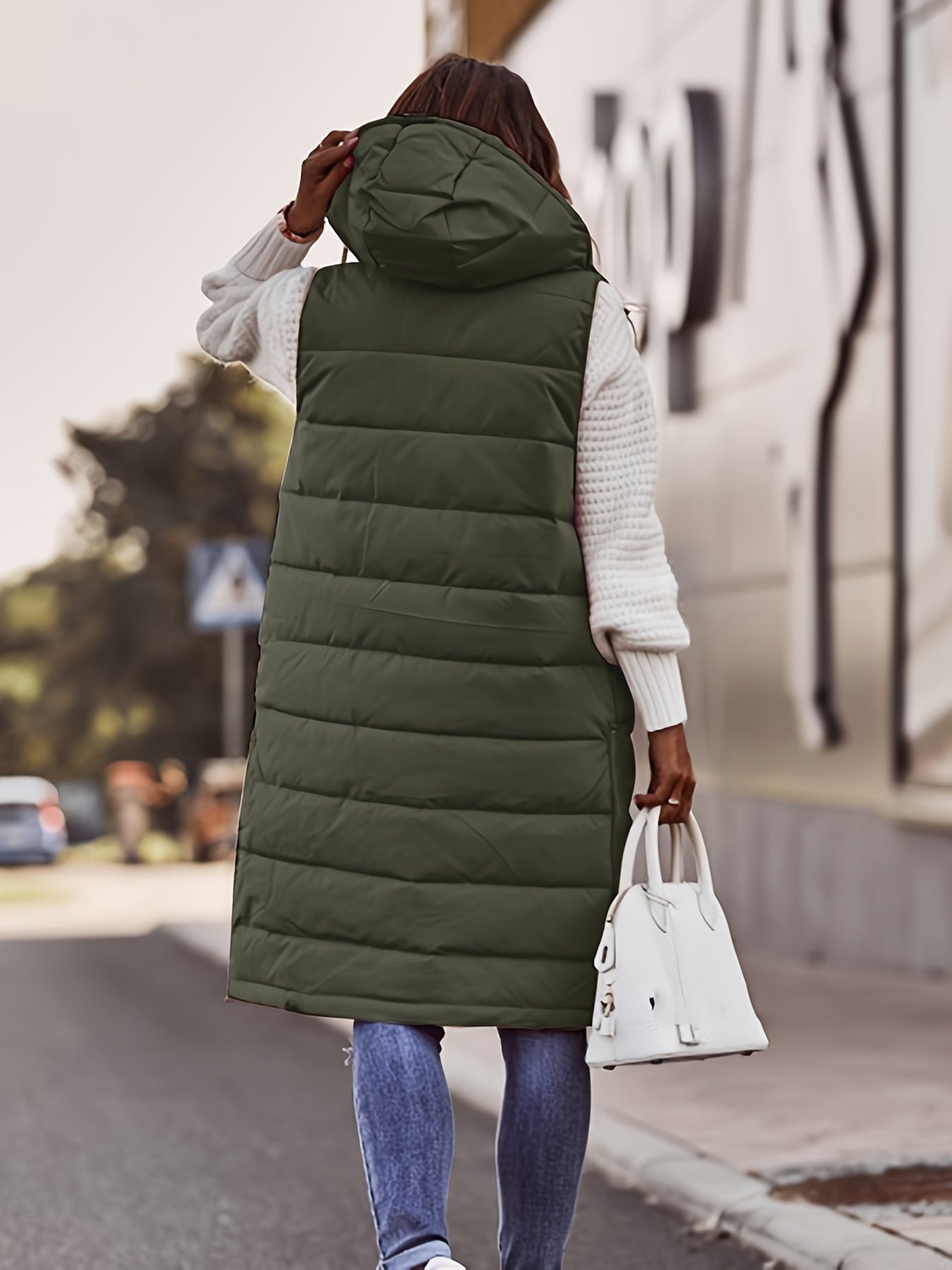 Stilla | Lange hoodie vest til kvinder