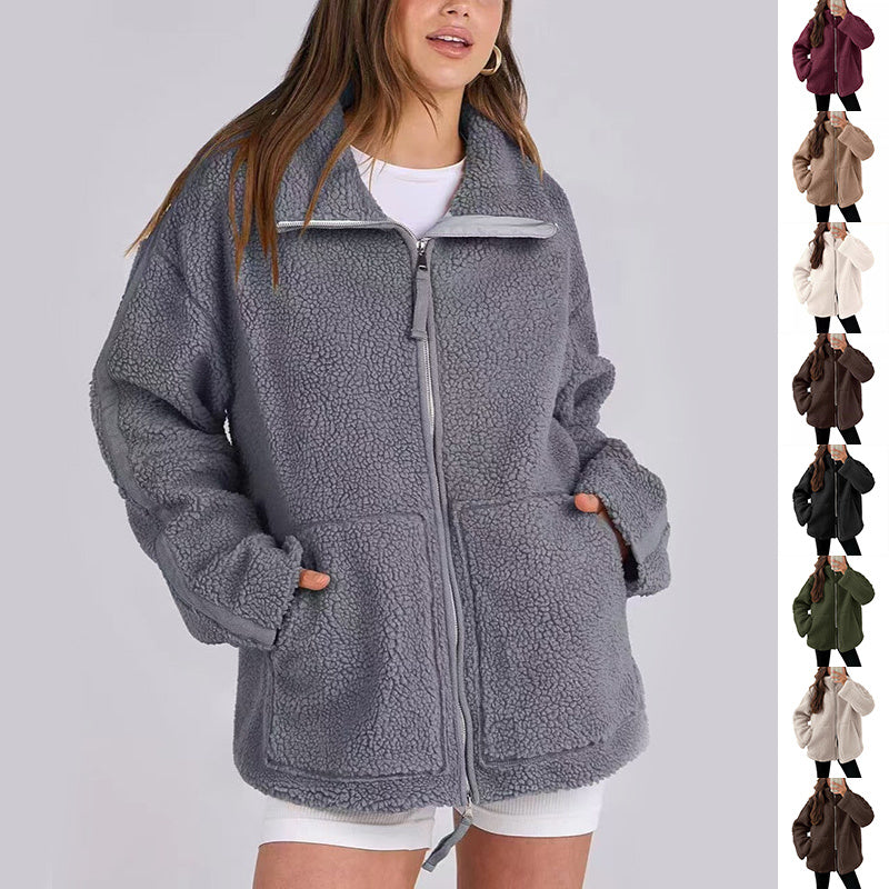 Stilla | Cosy Zip up Teddy Fleece Jakke Trøje