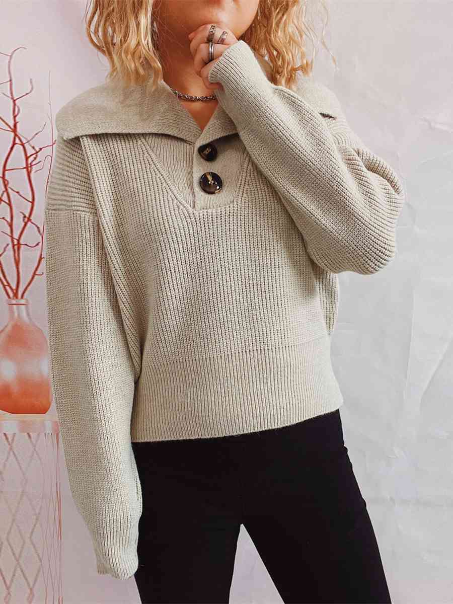 Stilla | Krave Halv Knap Sweater