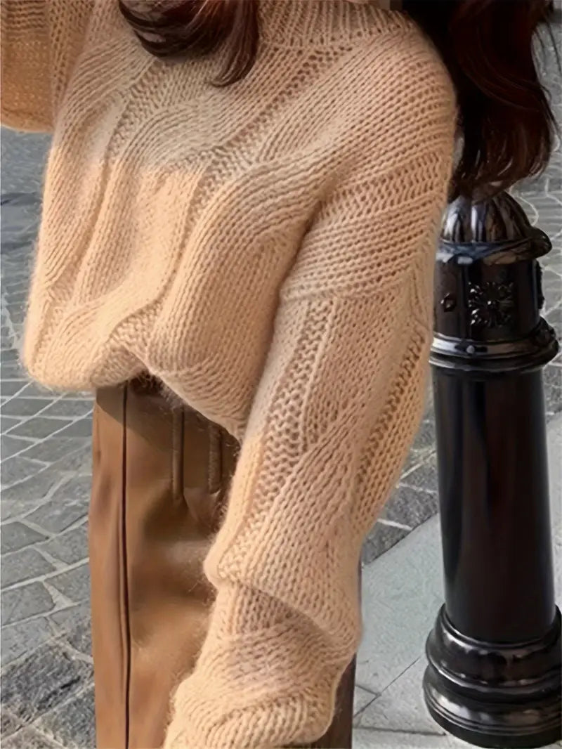 Stilla | Pullover Af Tykt Strik