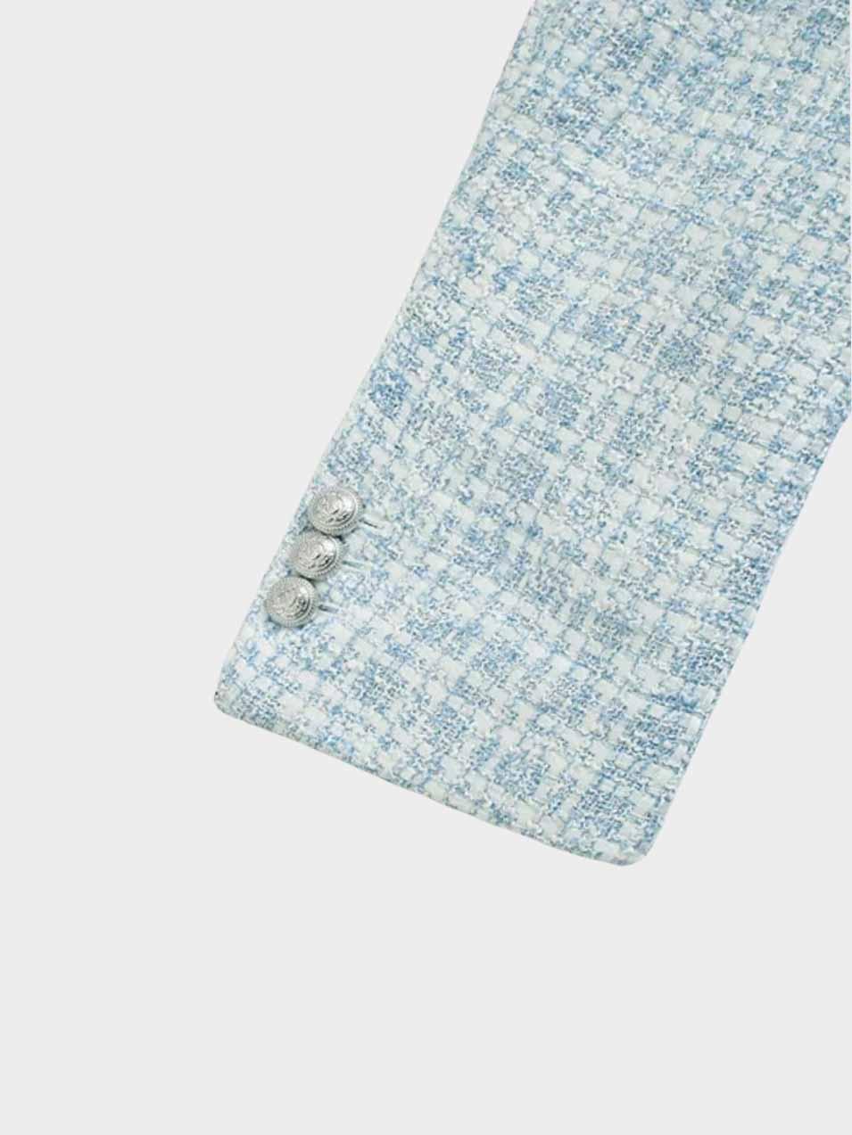 Stilla | Ternet Tweed Blå Jakke