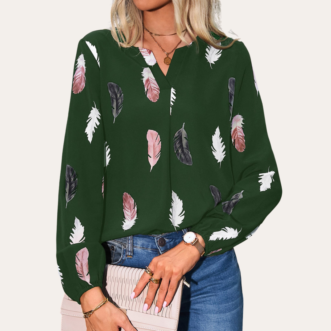 Stilla | Kvinders Chiffon Fedtprint Bluse