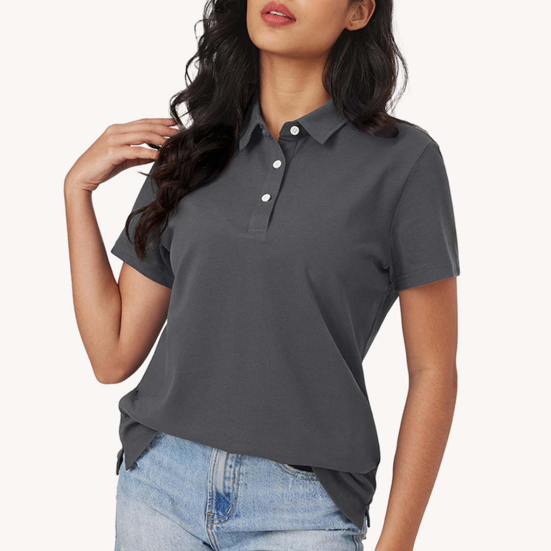 Stilla | Kvinders Cotton Polo Shirt
