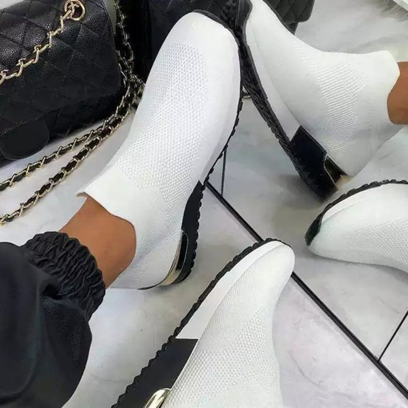 Stilla | Åndbare slip on sneakers