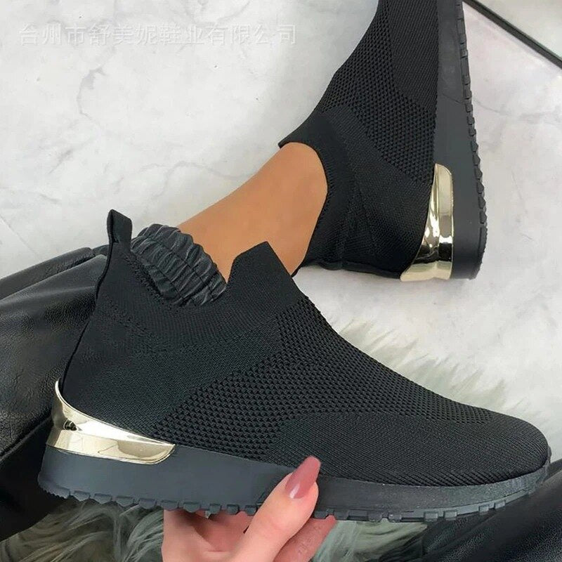 Stilla | Åndbare slip on sneakers