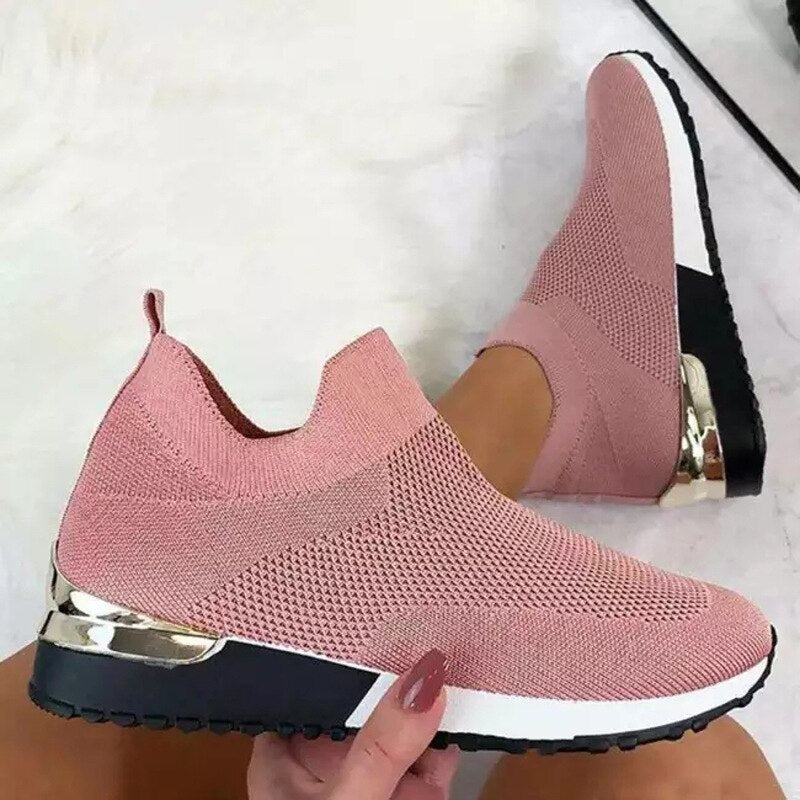 Stilla | Åndbare slip on sneakers