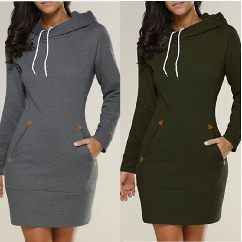 Stilla | Unik hoodie kjole