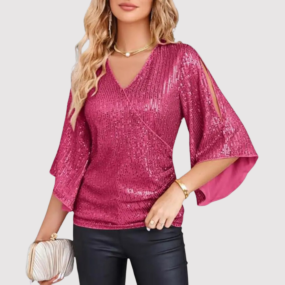 Stilla | Elegante Paillet Top