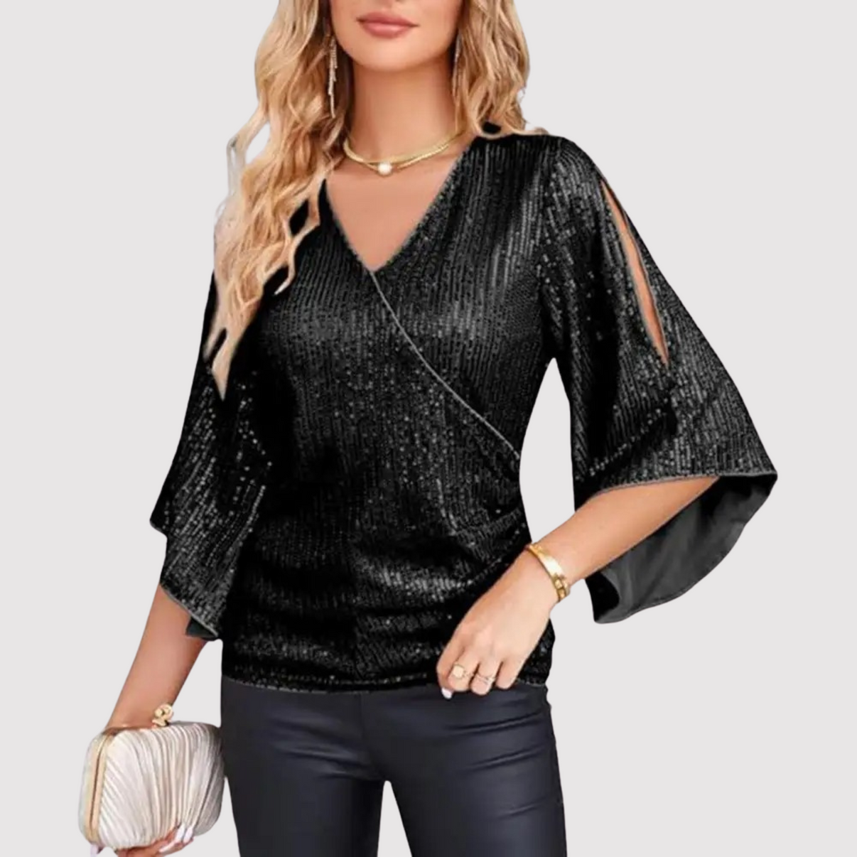 Stilla | Elegante Paillet Top