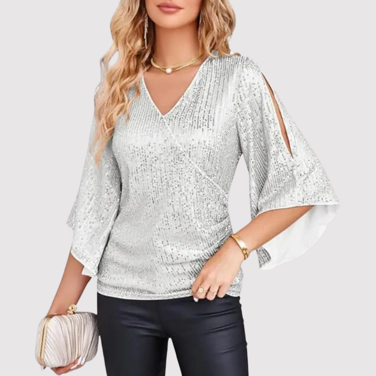 Stilla | Elegante Paillet Top