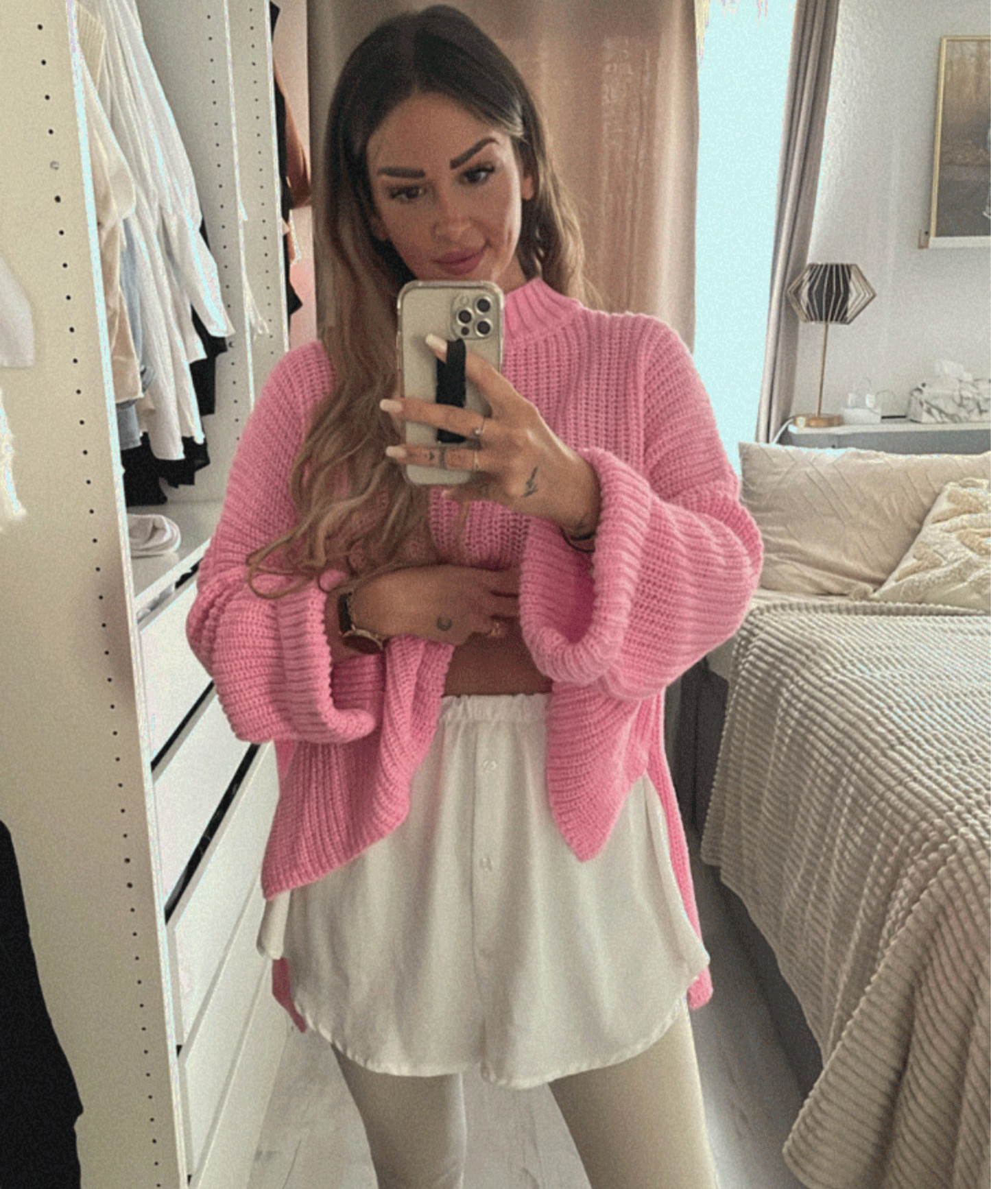 Stilla | Elegant Bluserock Hvid