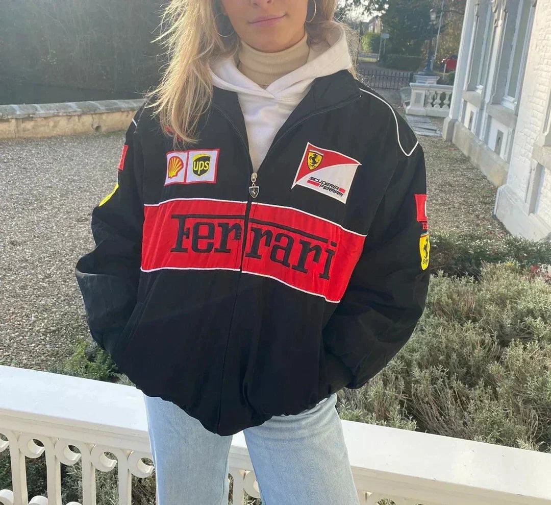 Stilla | Vintage Ferrari Racer Jacket