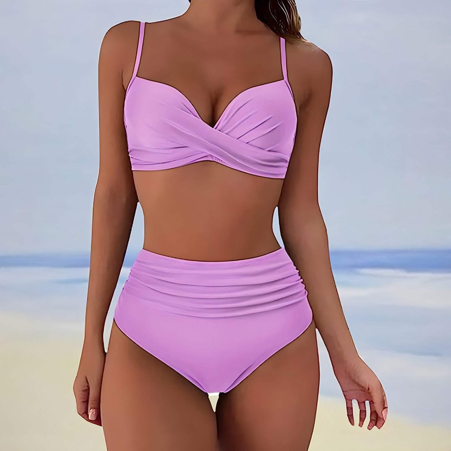 Stilla | Kvinders Bikini Crossover Top Legesyg Effek