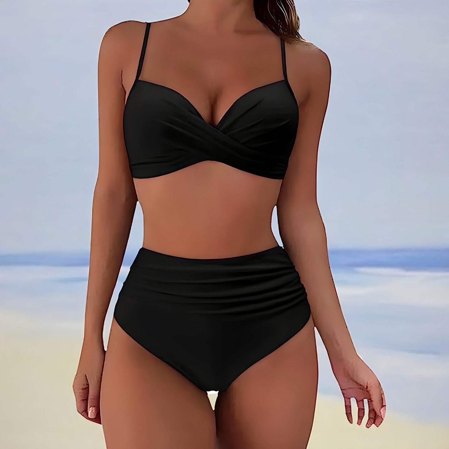 Stilla | Kvinders Bikini Crossover Top Legesyg Effek