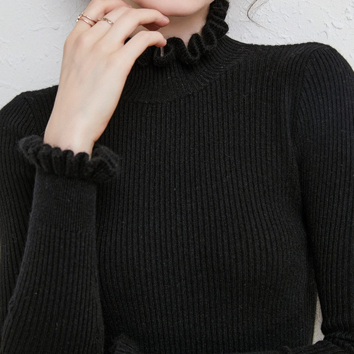 Stilla | Cashmere-Trøje med Rullekrave