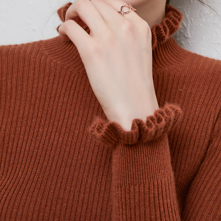 Stilla | Cashmere-Trøje med Rullekrave