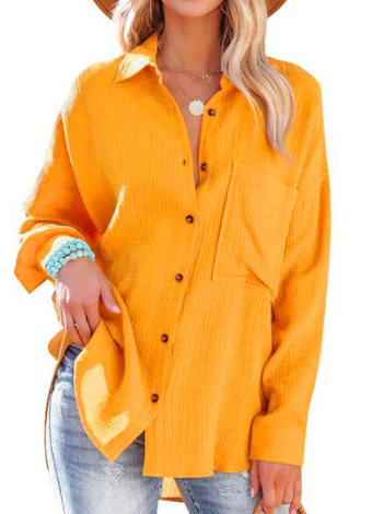 Stilla | Elegant Bluse med Asymmetrisk Snit