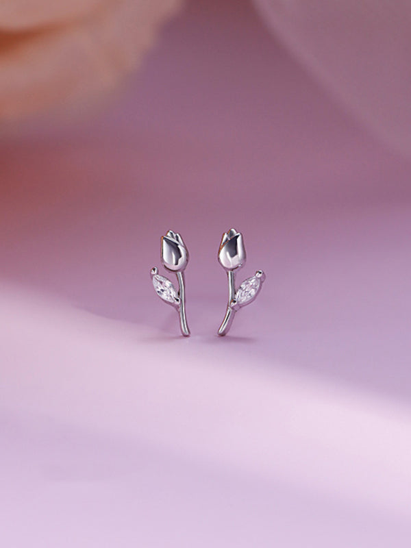Stilla | Øreringe, Personlige Og Elegante Tulip Øreringe
