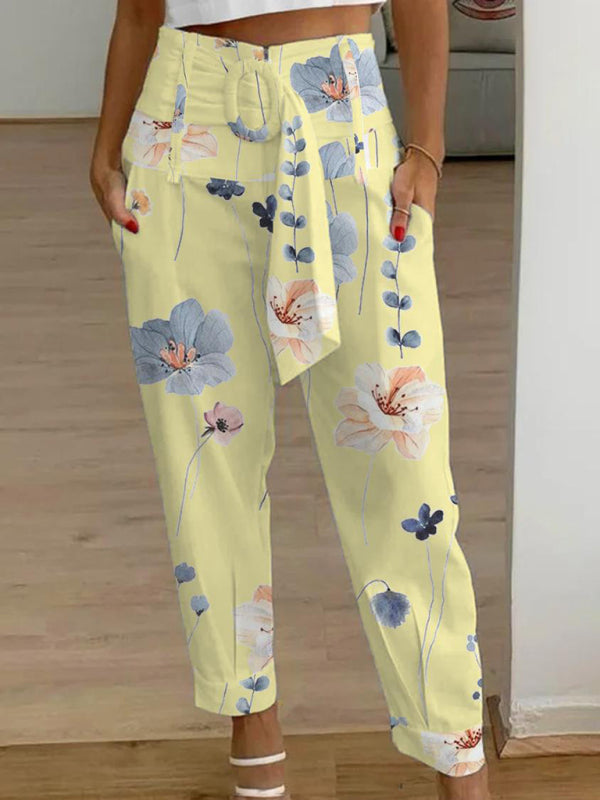 Stilla | Bukser Ensfarvet Cropped Bukser