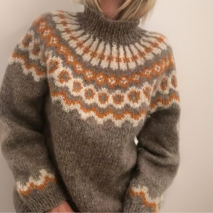 Stilla | Hygge sweater med rullekrave