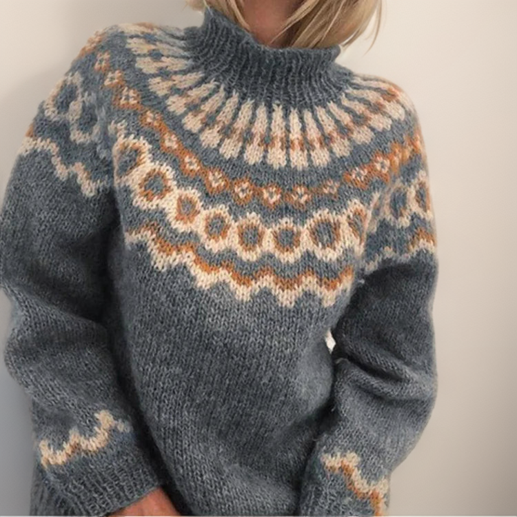 Stilla | Hygge sweater med rullekrave