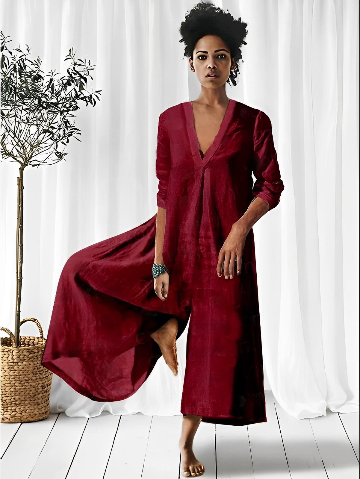 Stilla | Unik Løs Jumpsuit