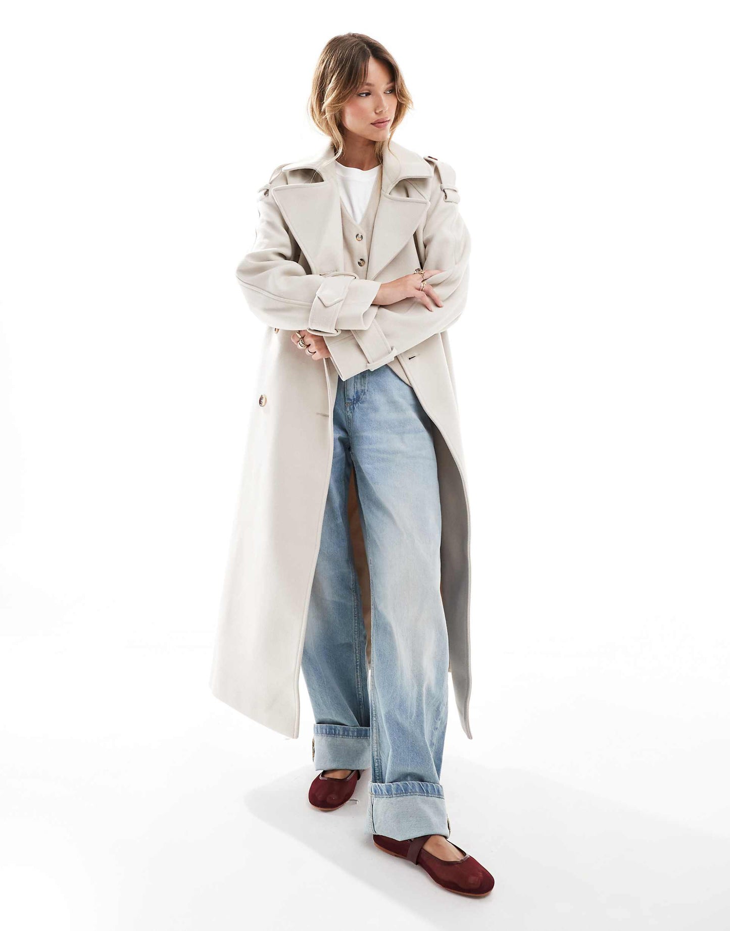 Stilla | Lang Cardigan Med Elegance Mega Udsalg