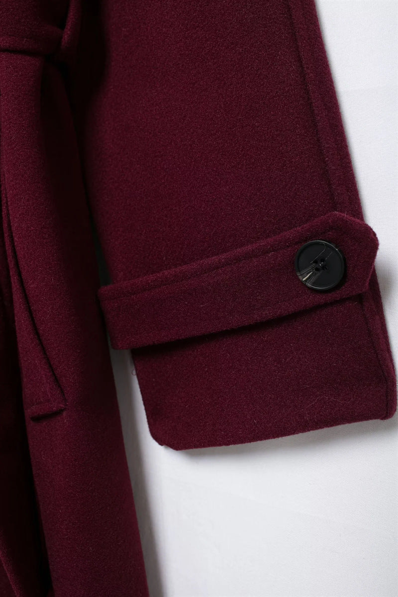 Stilla | Bordeaux Trenchcoat Til Damer