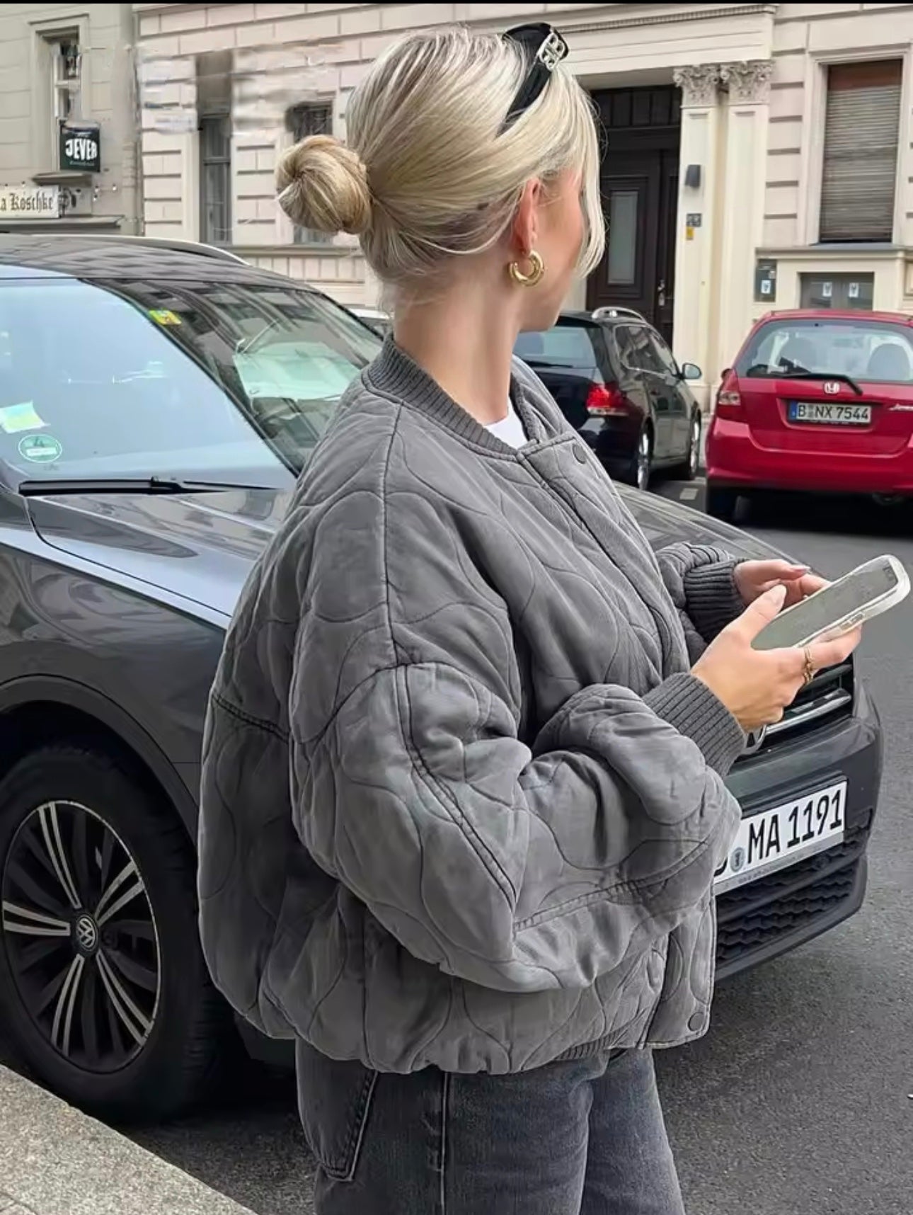 Stilla | Trendy Bomberjakke Til Kvinder